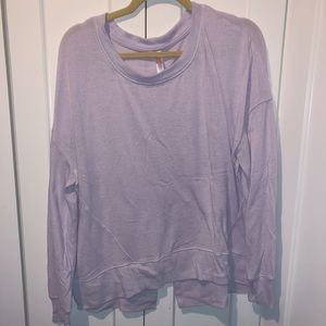 Soft purple long sleeve
